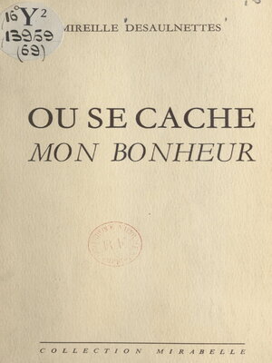 cover image of Où se cache mon bonheur